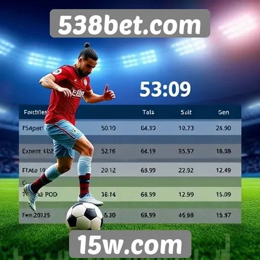 Comparativo de odds entre 538bet e concorrentes